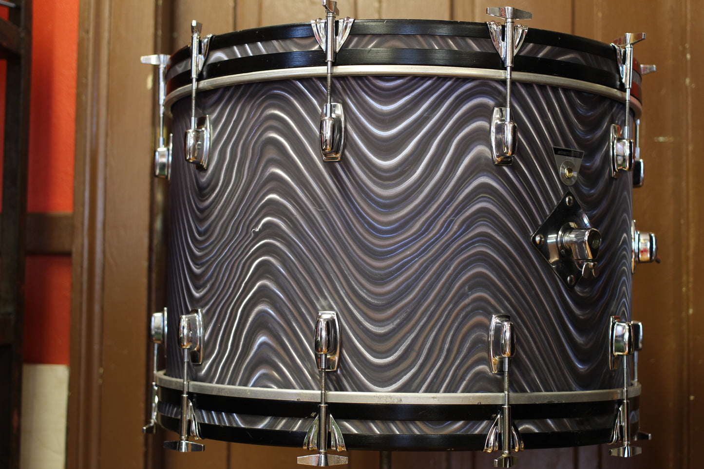 1969 Ludwig Standard S-320 in Charcoal Astro 14x22 16x16 9x13