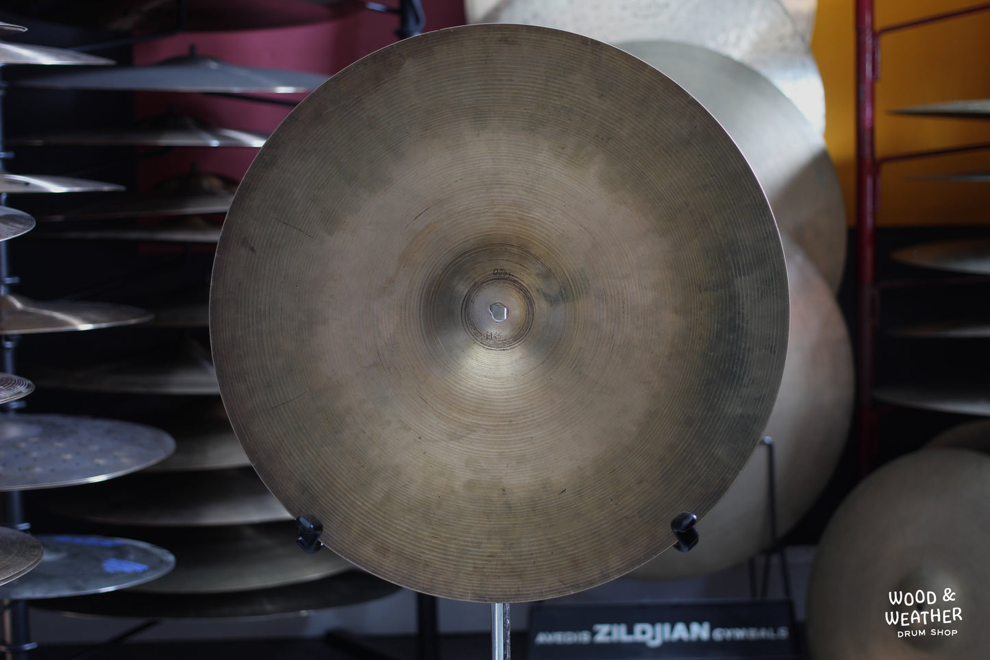 1950s A. Zildjian 18" "Small Stamp" Crash/Ride Cymbal 1445g