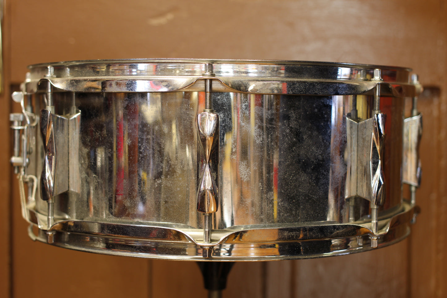 1970's Premier 5"x14" Chrome over Steel Snare Drum