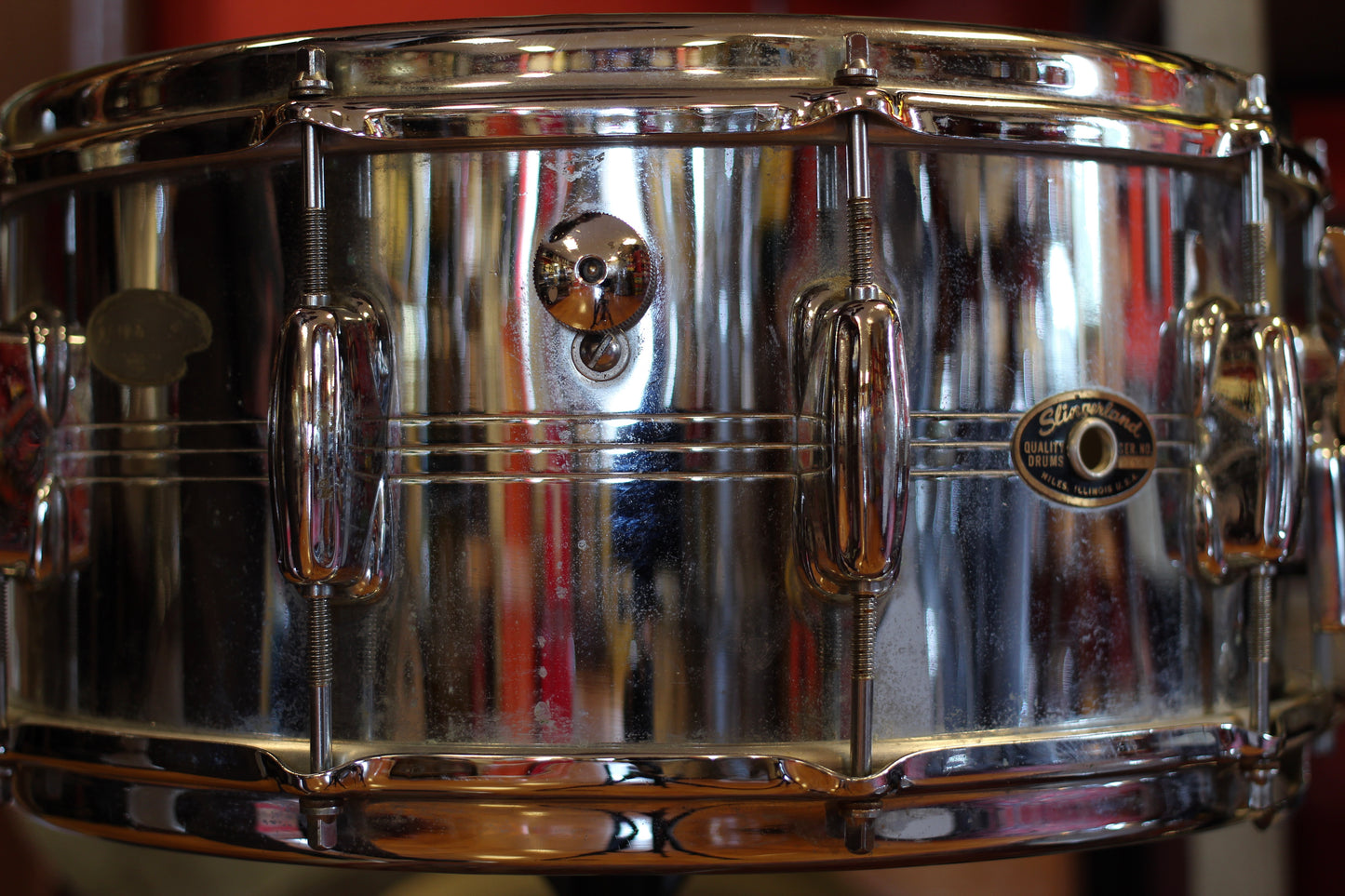 1960's Slingerland 6.5"x14" Gene Krupa Sound King Snare Drum