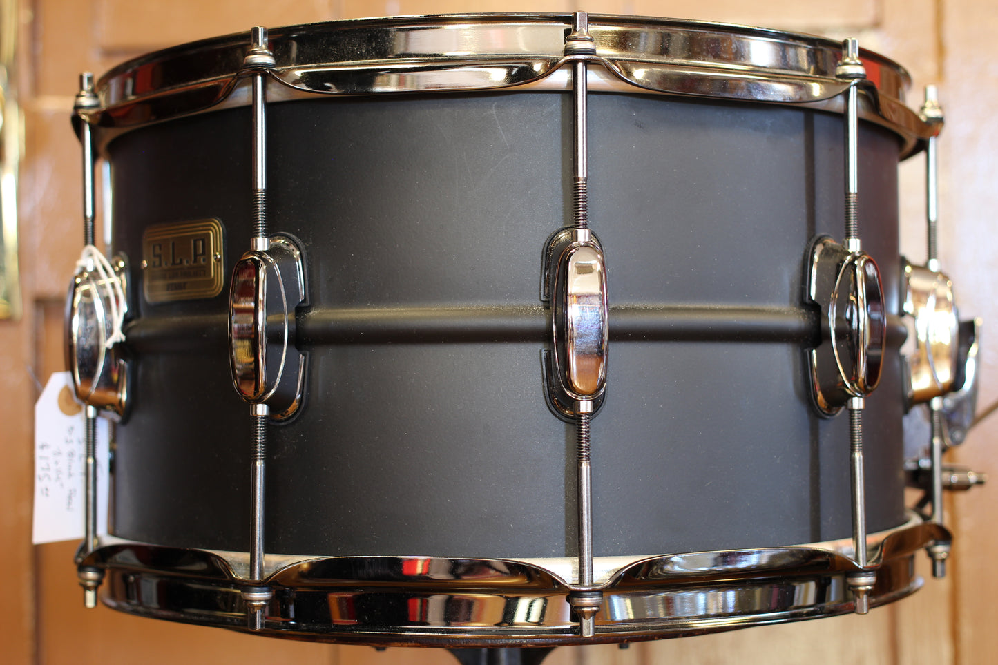 Used Tama SLP Big Black Steel 8"x14" Snare Drum