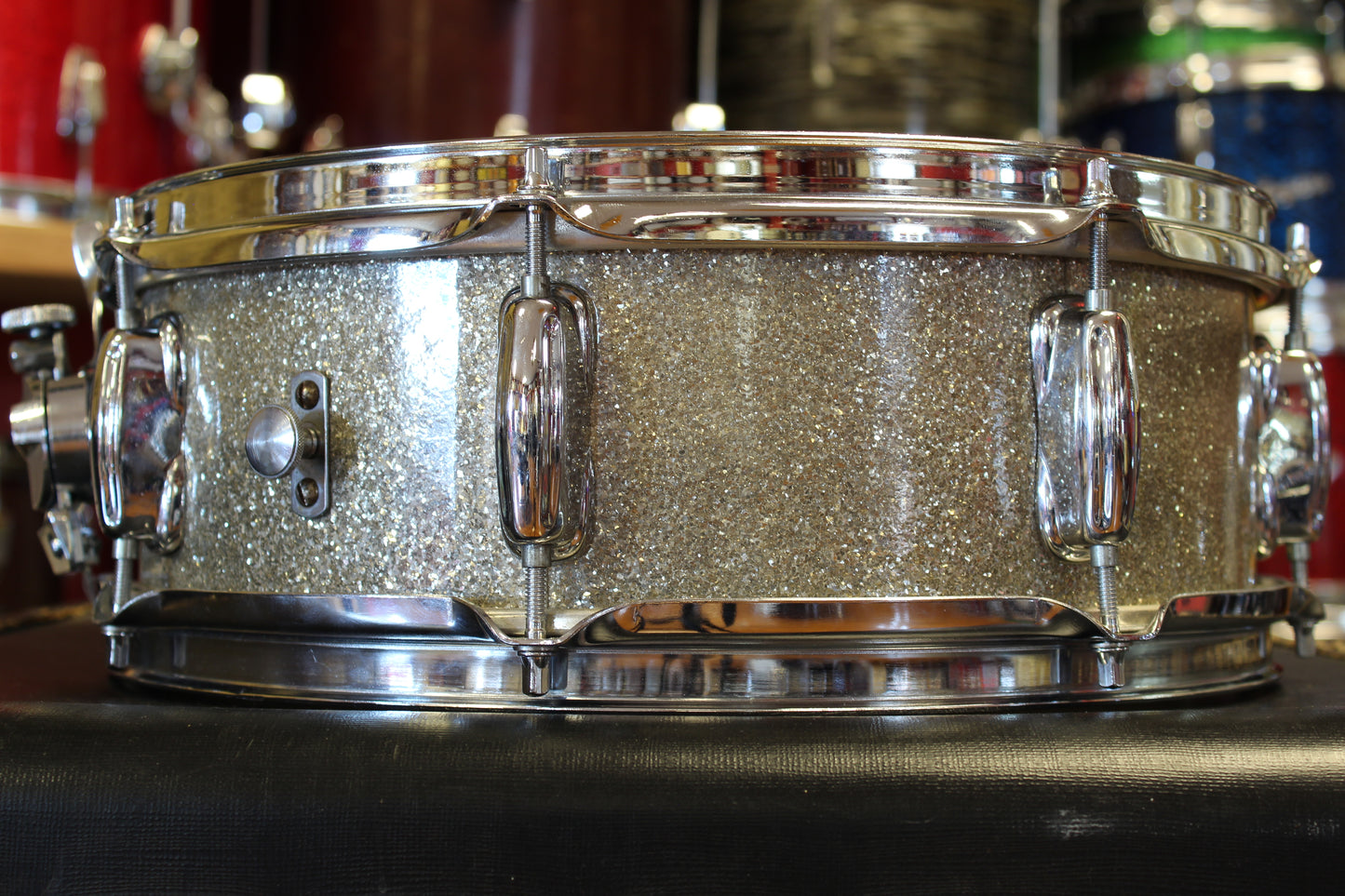 1960's Rogers Holiday Snare Drum 5"x14" in Sparkling Silver Pearl