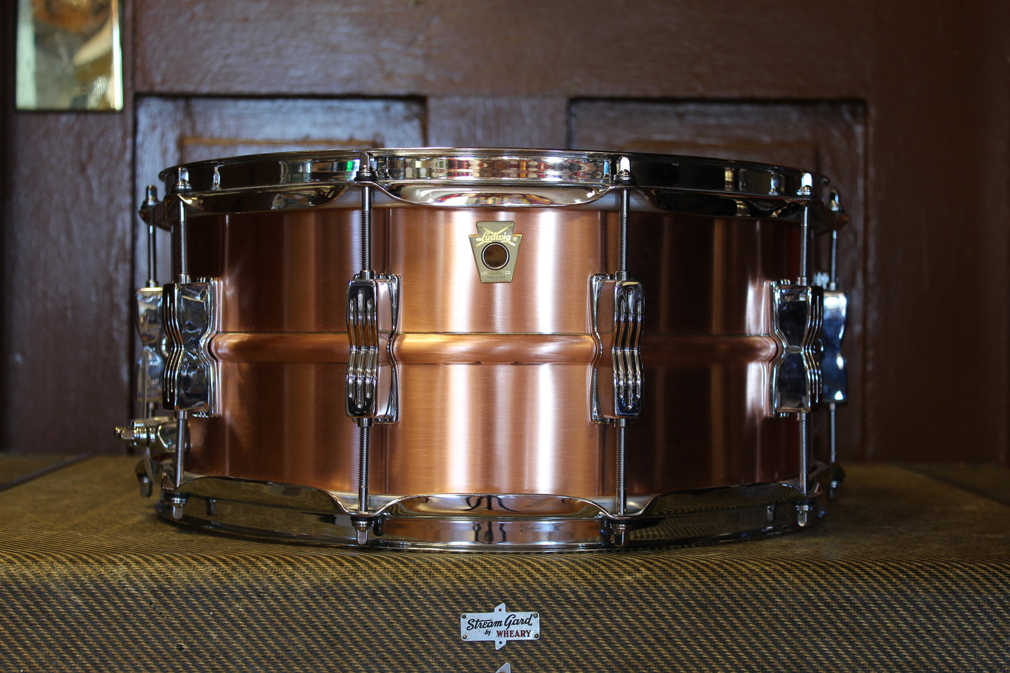 Ludwig Acro Copper 6.5"x14" Snare Drum