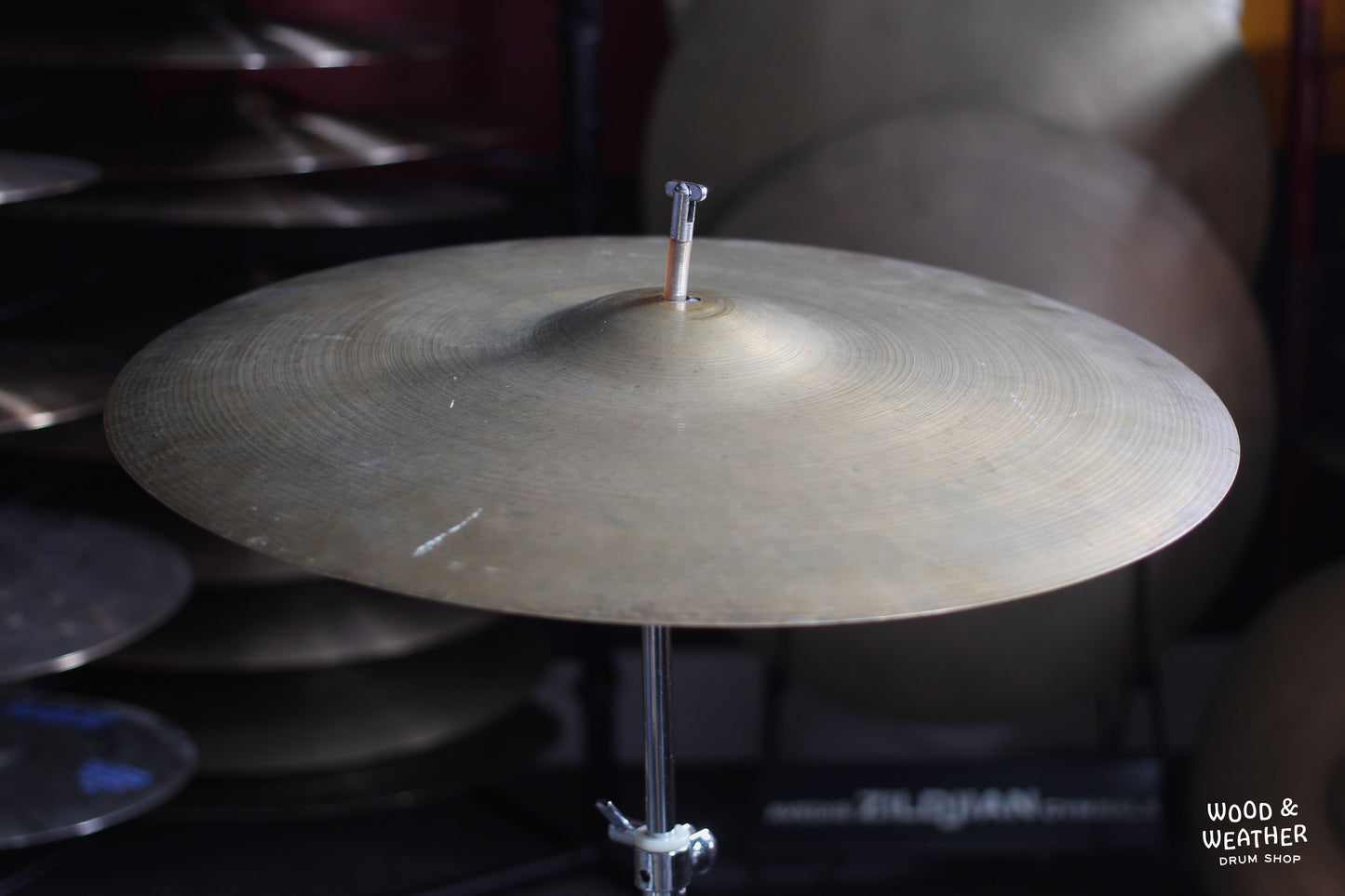 1950s A. Zildjian 18" "Small Stamp" Crash/Ride Cymbal 1445g