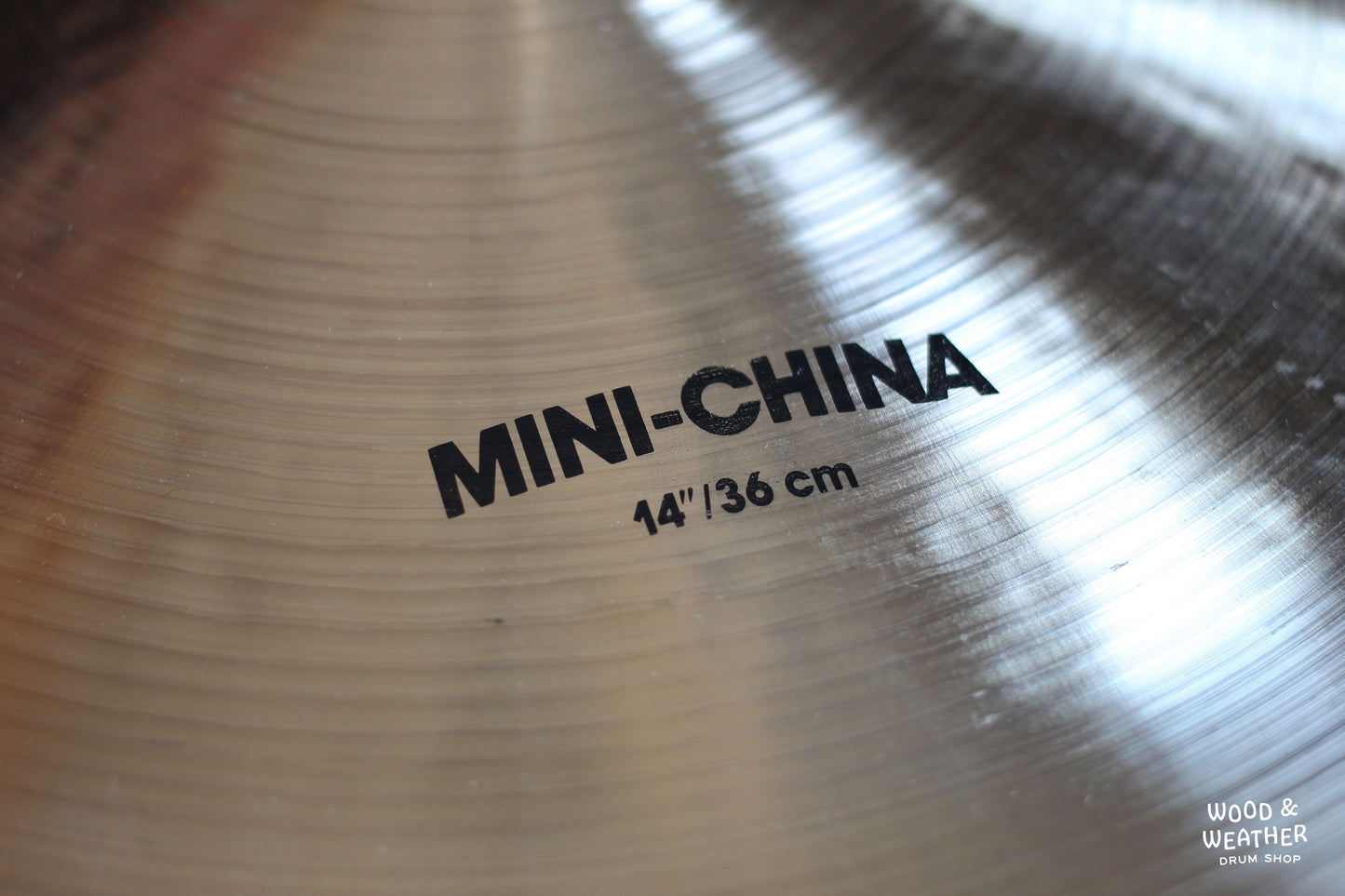 1980s Zildjian 14" K Mini-China Cymbal 675g