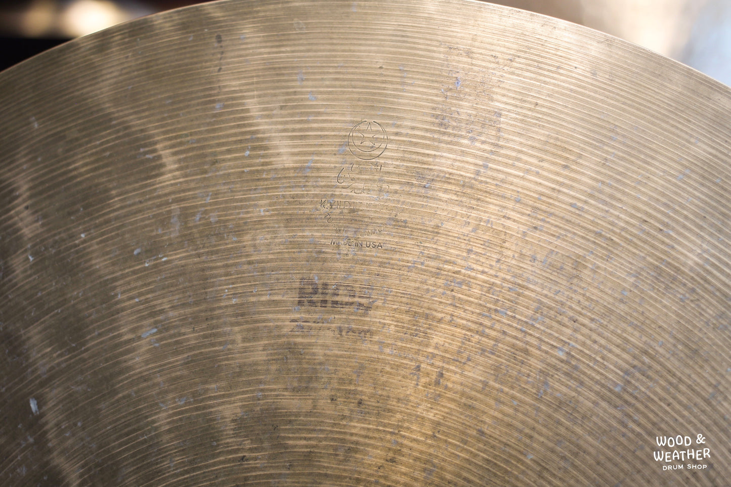 Zildjian 20" EAK K Series Ride Cymbal 2690g