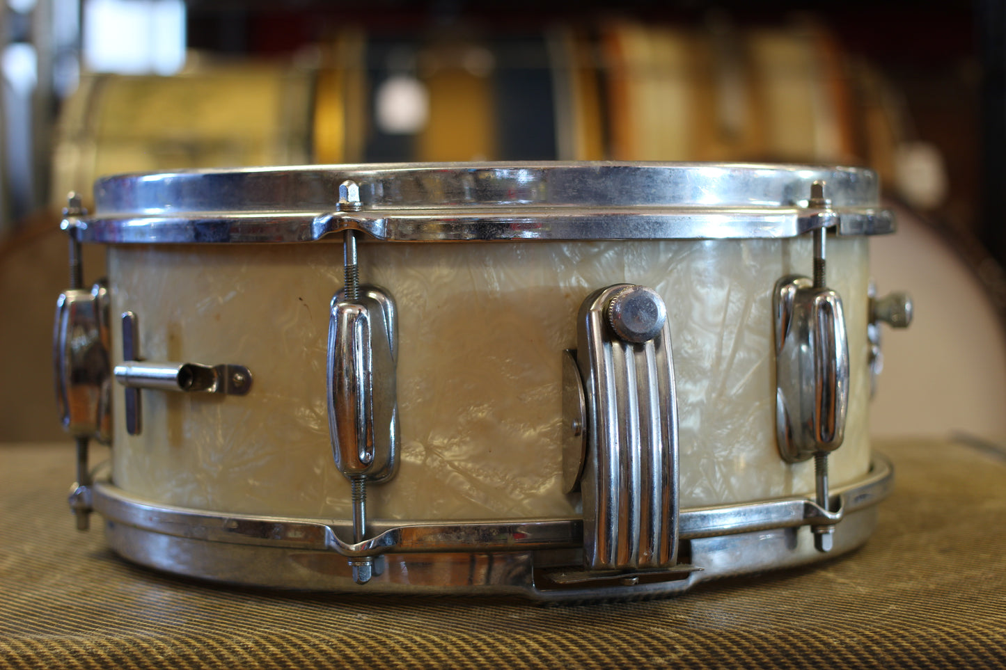 1962 Slingerland 5.5"x13" Super Gene Krupa Snare Drum