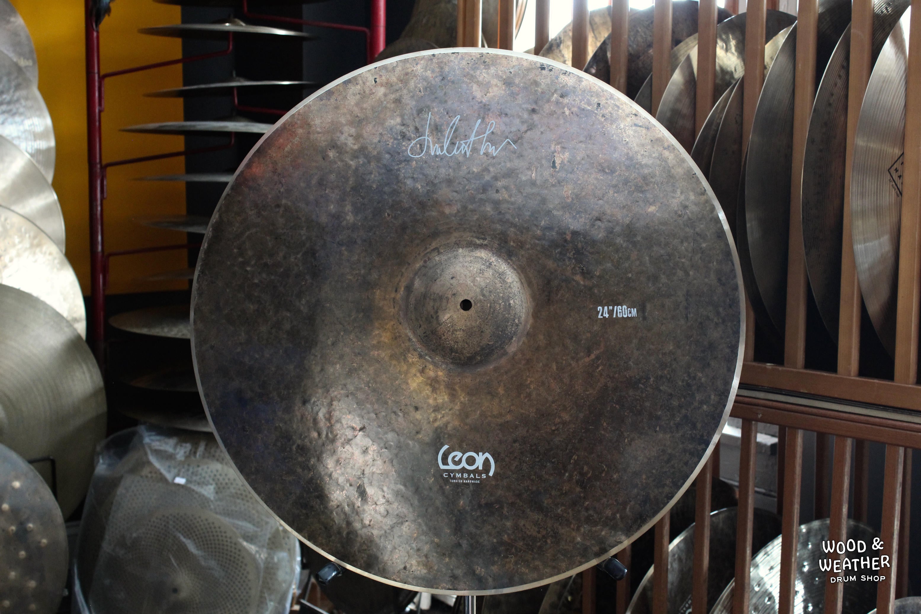 Leon Cymbals 24 Dark Ride Cymbal 2460g