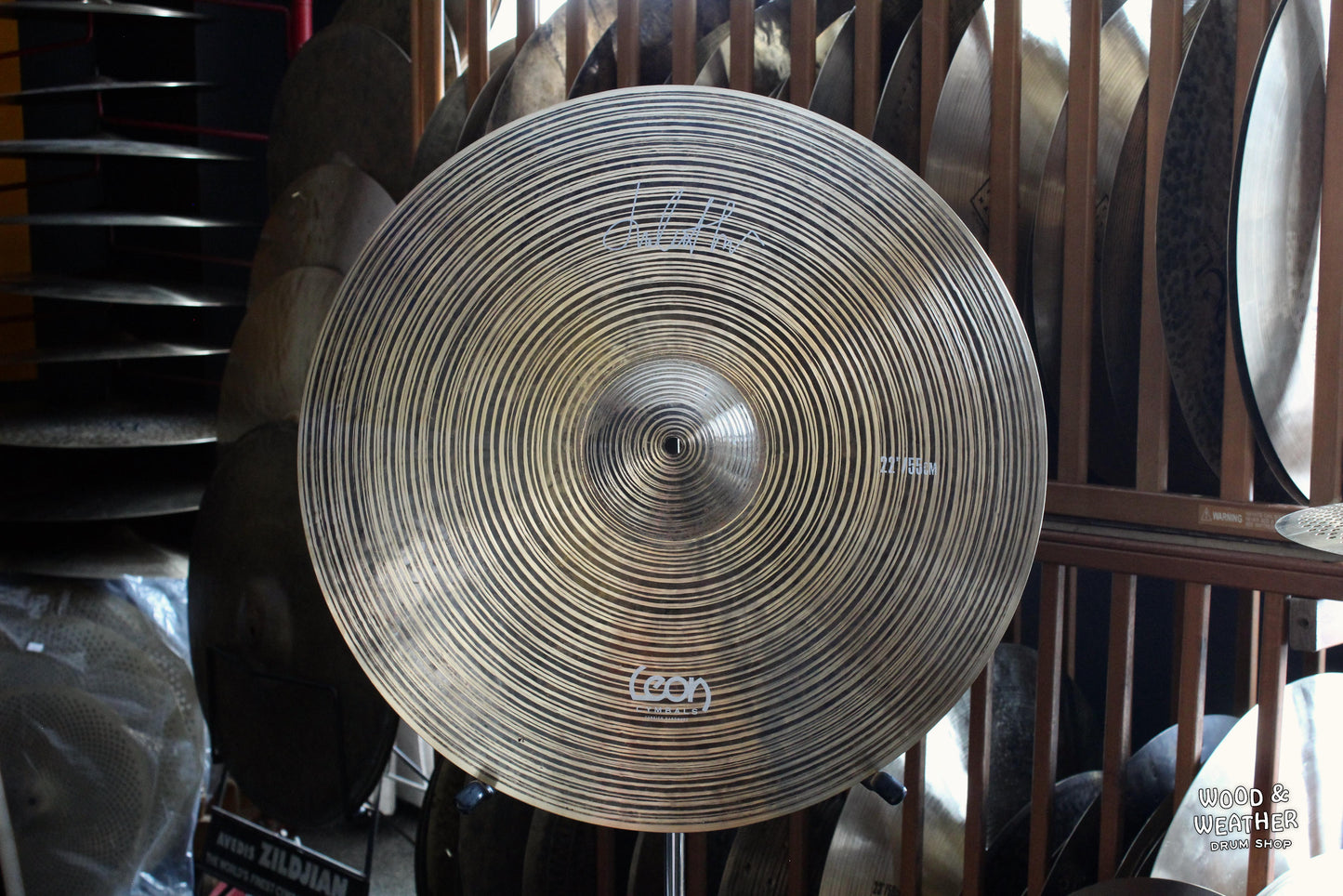 Leon Cymbals 22" Deep Ride Cymbal 2350g