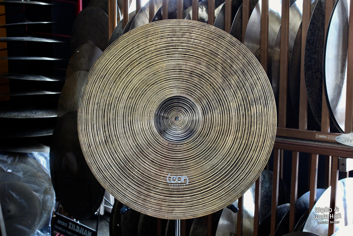 Leon Cymbals 22" Deep Ride Cymbal 2350g