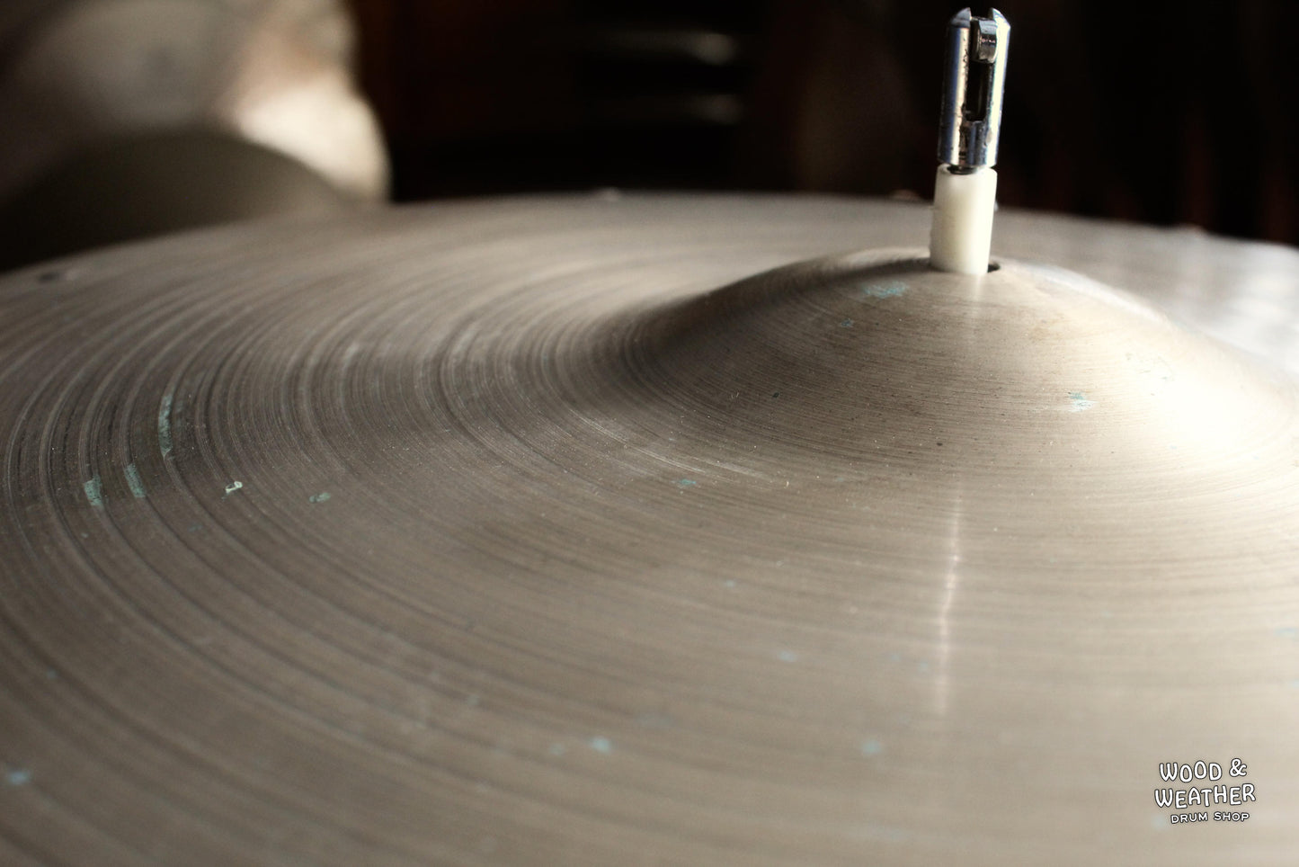 1950s Pasha 18" Crash Ride Cymbal with Rivets 1400g