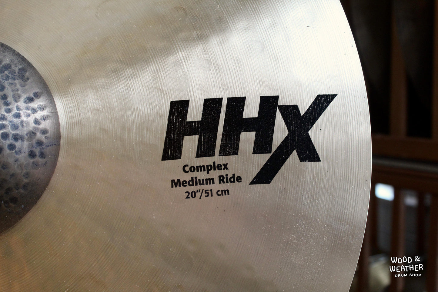 Used Sabian 20" HHX Complex Ride Cymbal 2360g