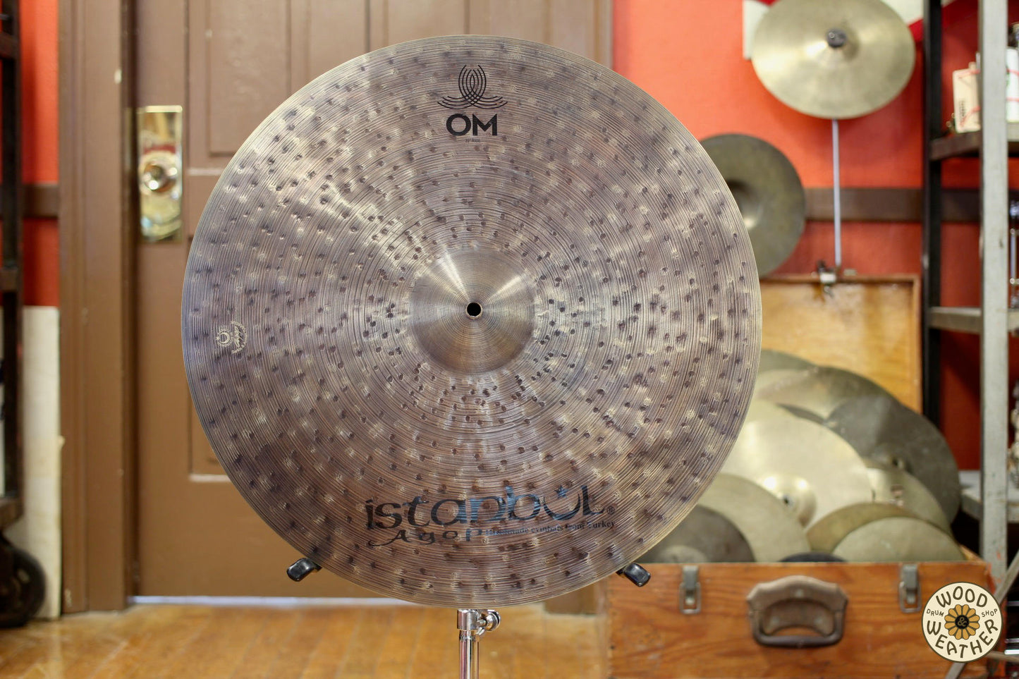 USED Istanbul Agop 22" OM Ride Cymbal 2361g