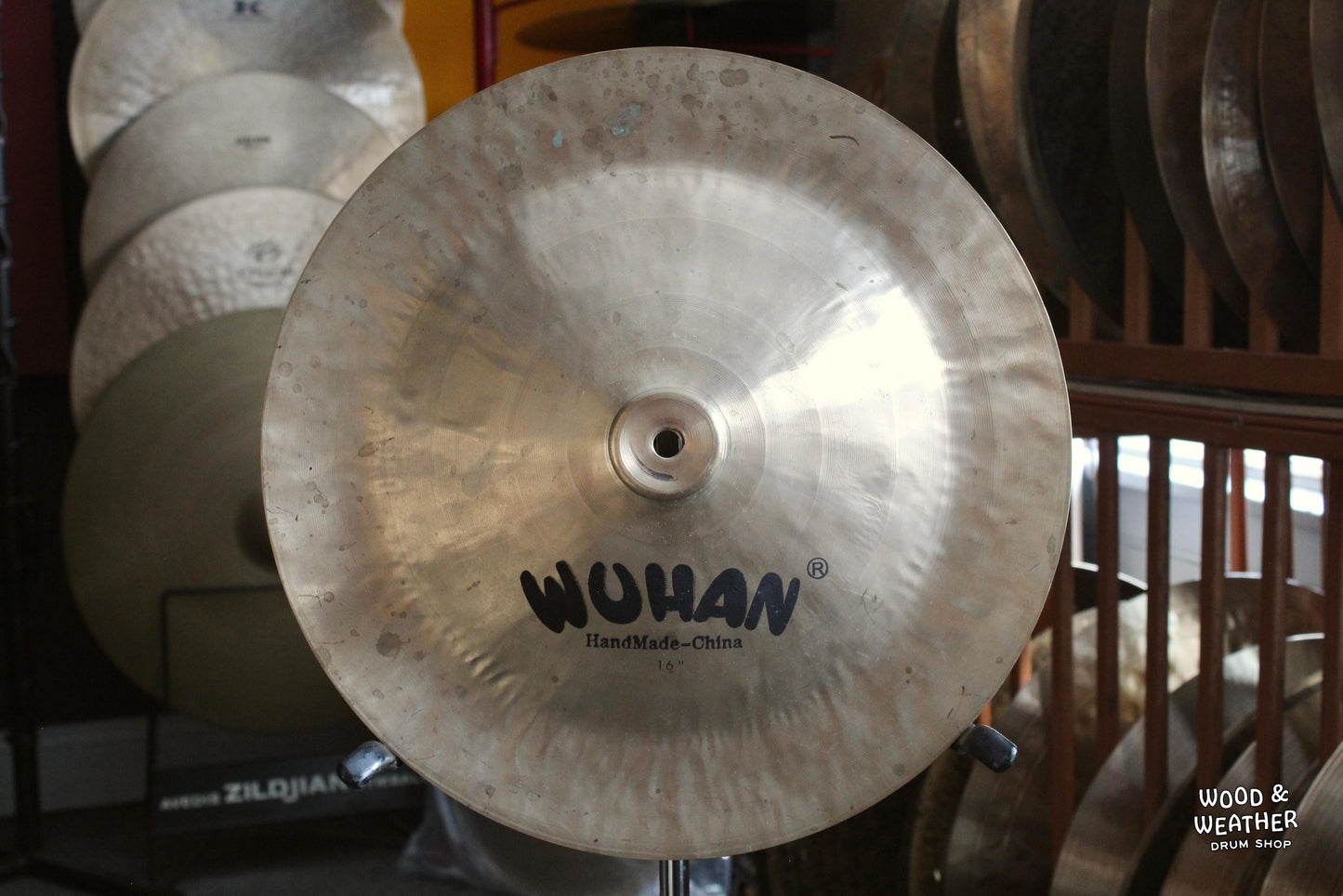 Used Wuhan 16" China Cymbal 945g