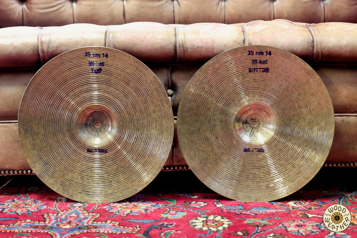 USED Bosphorus 14" Groove Series Fat Hats 869/1085g