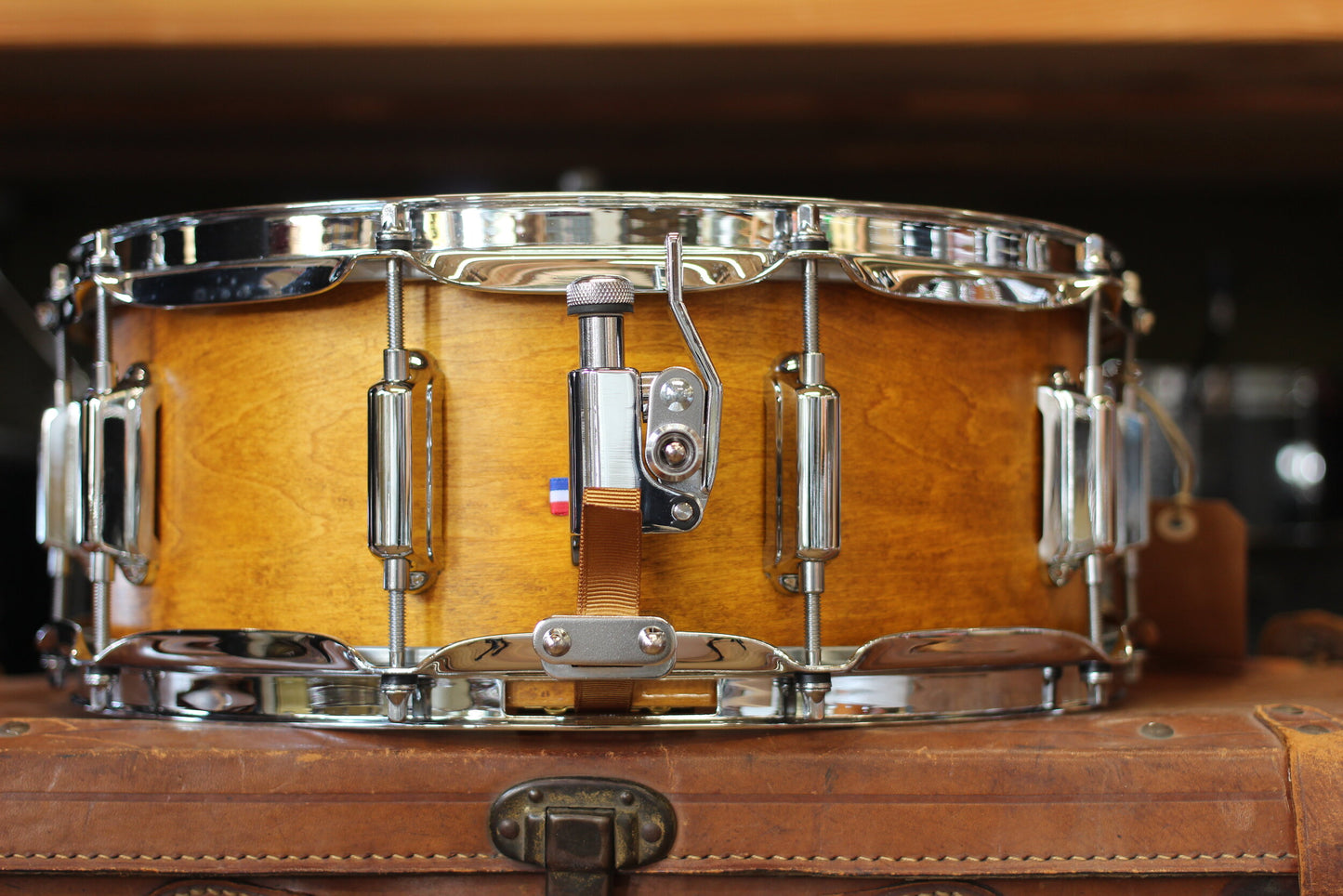 ASBA Drums 'Rive Gauche' Snare Drum 5.5"x14" in Satin Elvin Juane