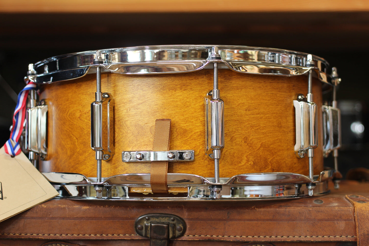 ASBA Drums 'Rive Gauche' Snare Drum 5.5"x14" in Satin Elvin Juane