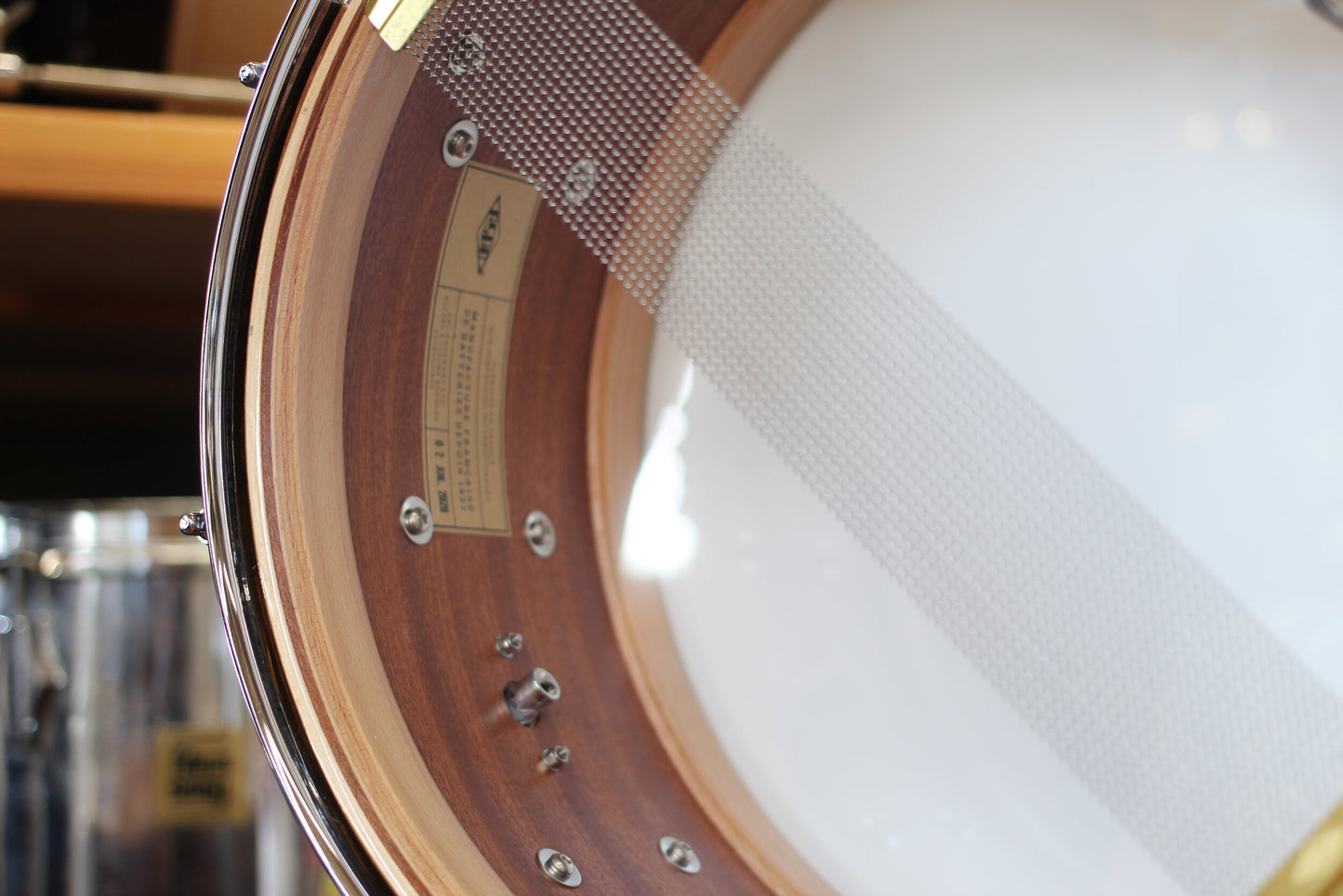 ASBA Drums 'Revelation' Snare Drum 7"x14" in Alice Copper