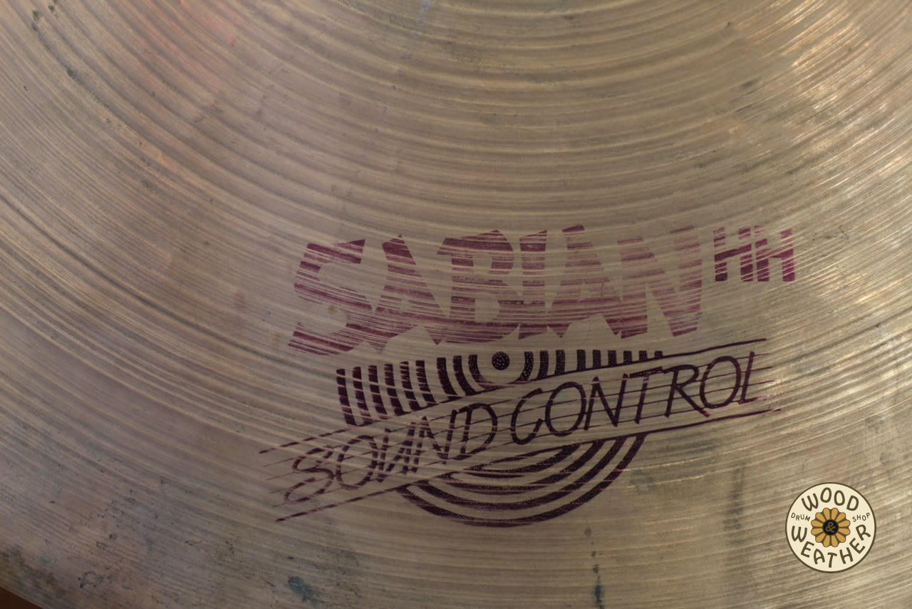 1980s Sabian 22" HH Sound Control Ride Cymbal 2000g