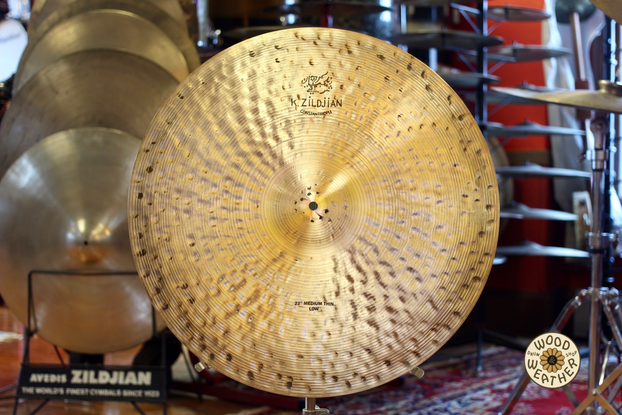 Zildjian K Constantinople Medium Thin Low 22