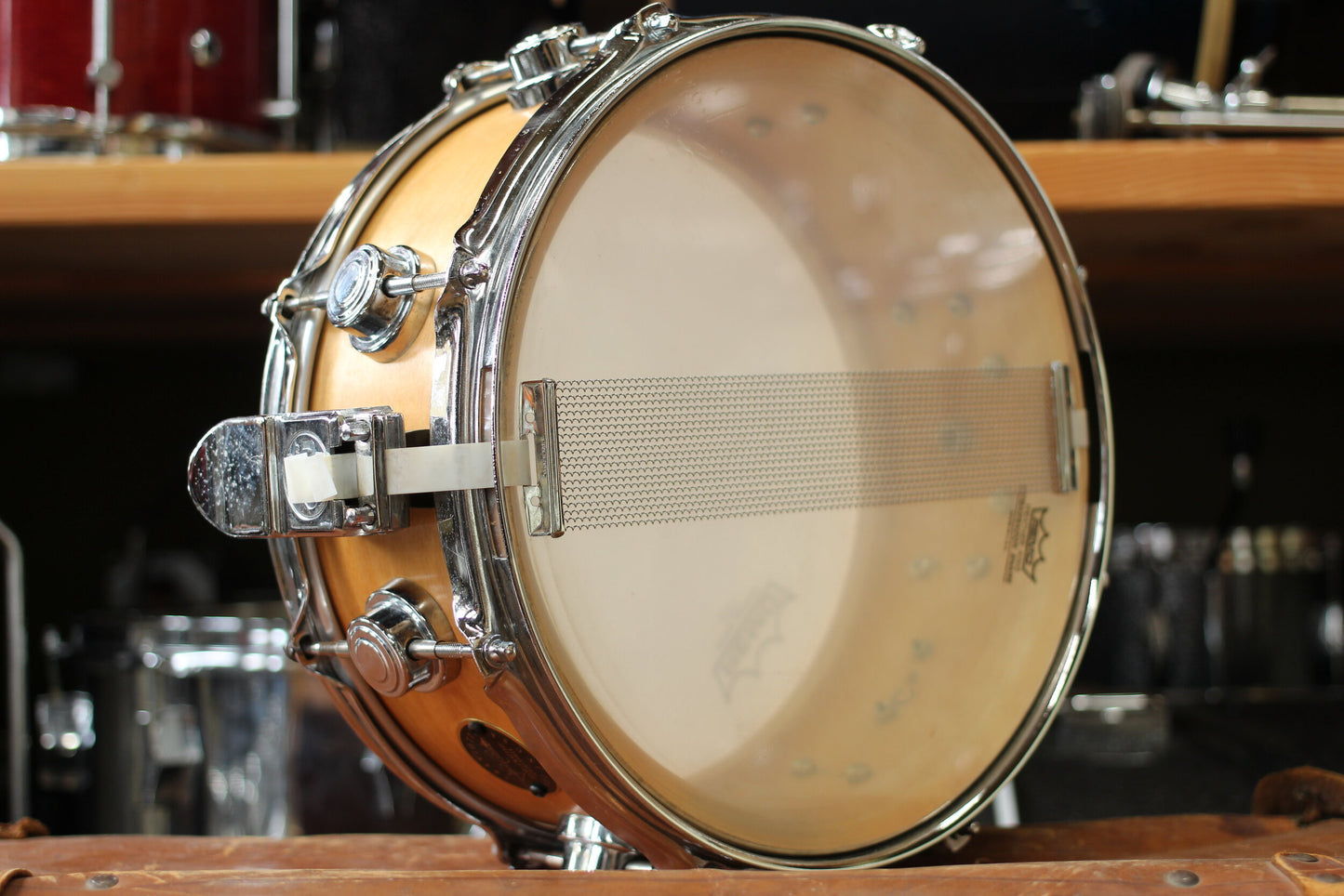 1995 DW Craviotto 5.5"x12" Snare Drum in Satin Maple