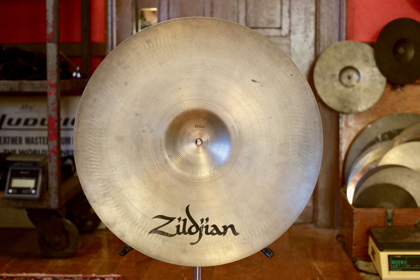 1980s Zildjian 21" "CO. Stamp" Rock Ride Cymbal 3300g