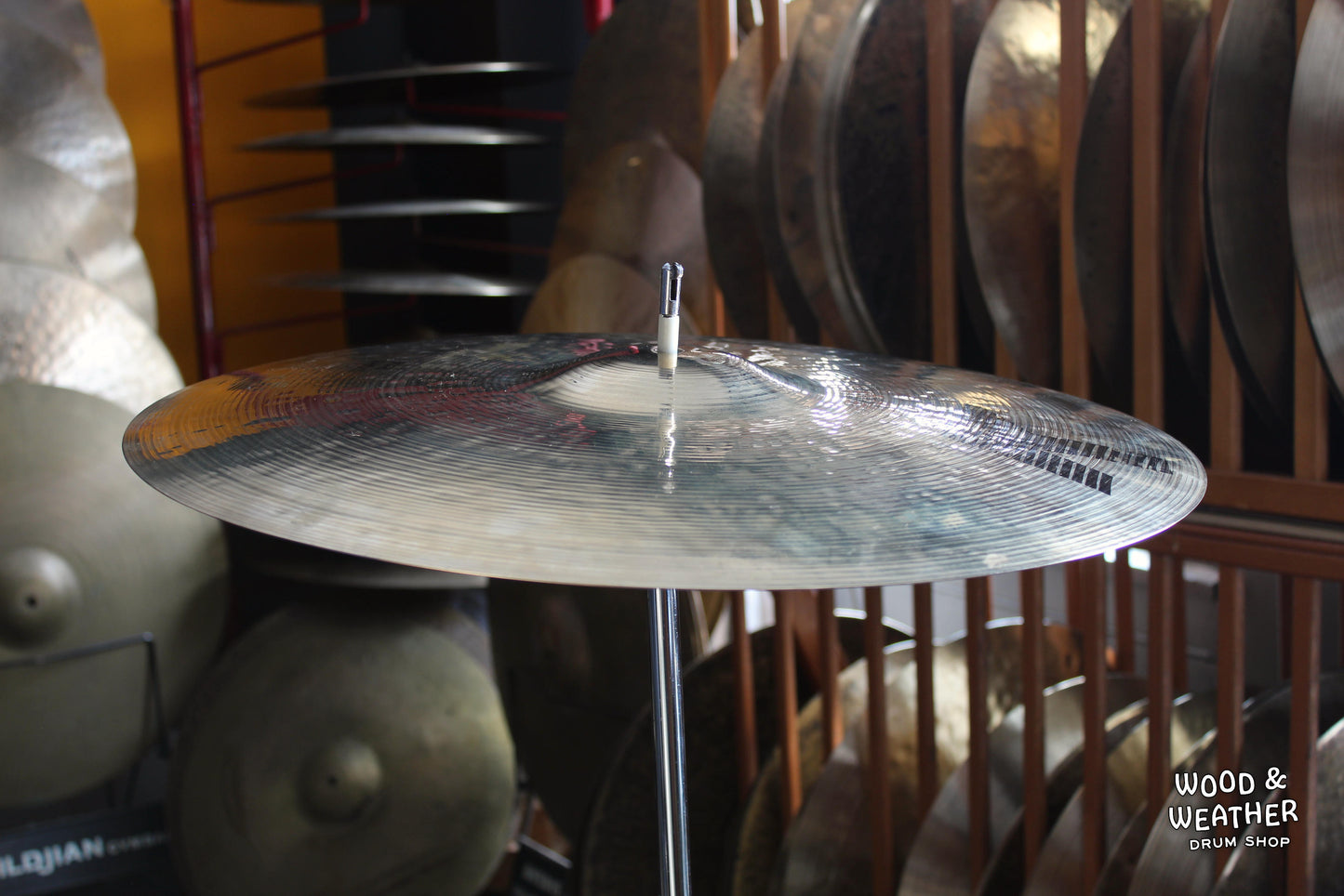 1980s Zildjian 20" K Light Ride Cymbal 2110g