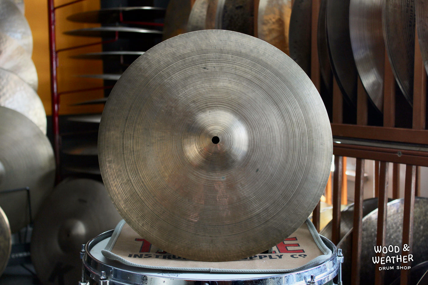 1959 K. Zildjian 15" Old Stamp IVb Hi Hats 902/955g