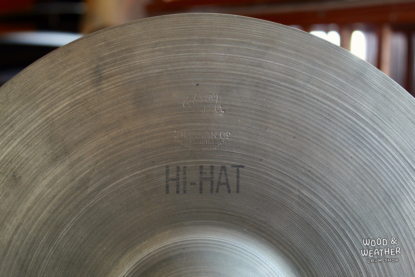 1946-53 A. Zildjian 12" Trans Stamp Hi-Hat Cymbals 400/425