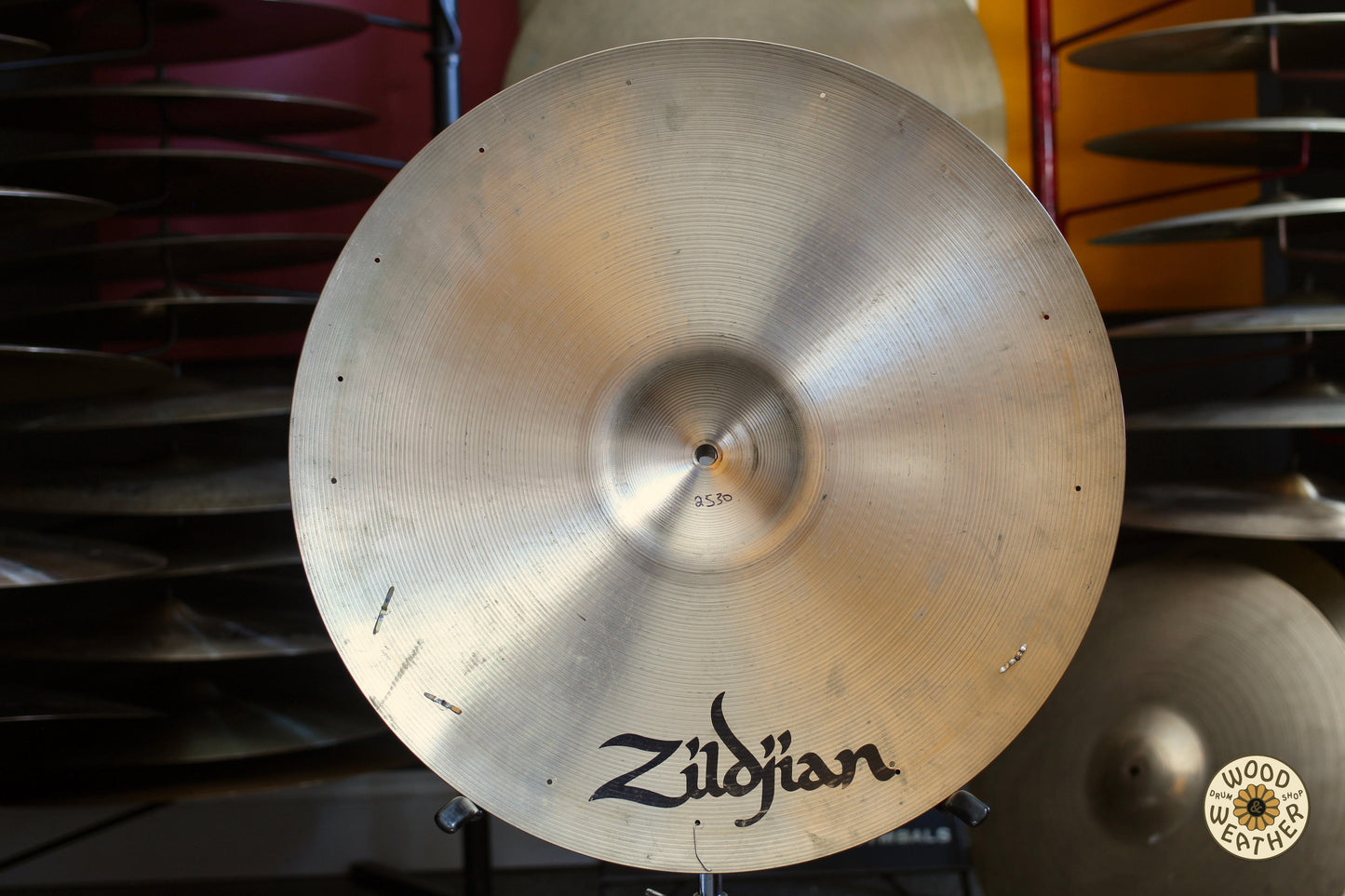 1999 Avedis Zildjian 20" A Medium Ride Cymbal 2530g