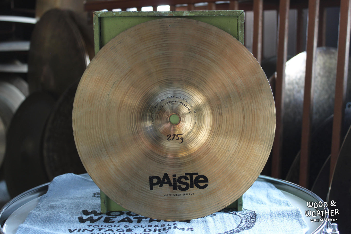 Used Paiste 10" Signature Splash Cymbal 275g