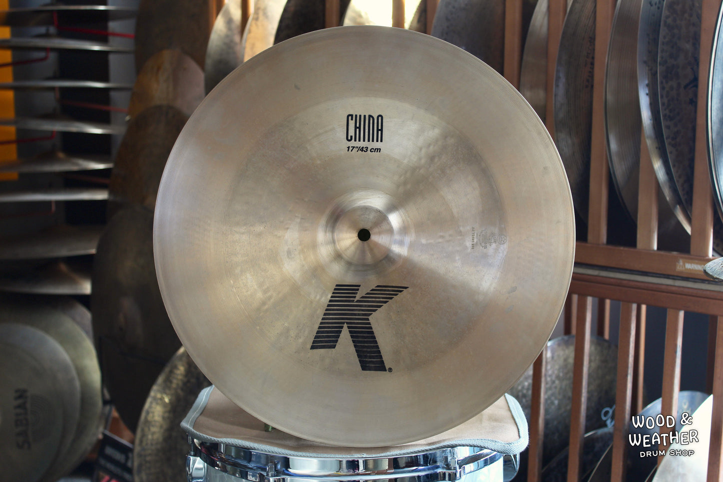 Used Zildjian 17" K Series China Cymbal 1010g