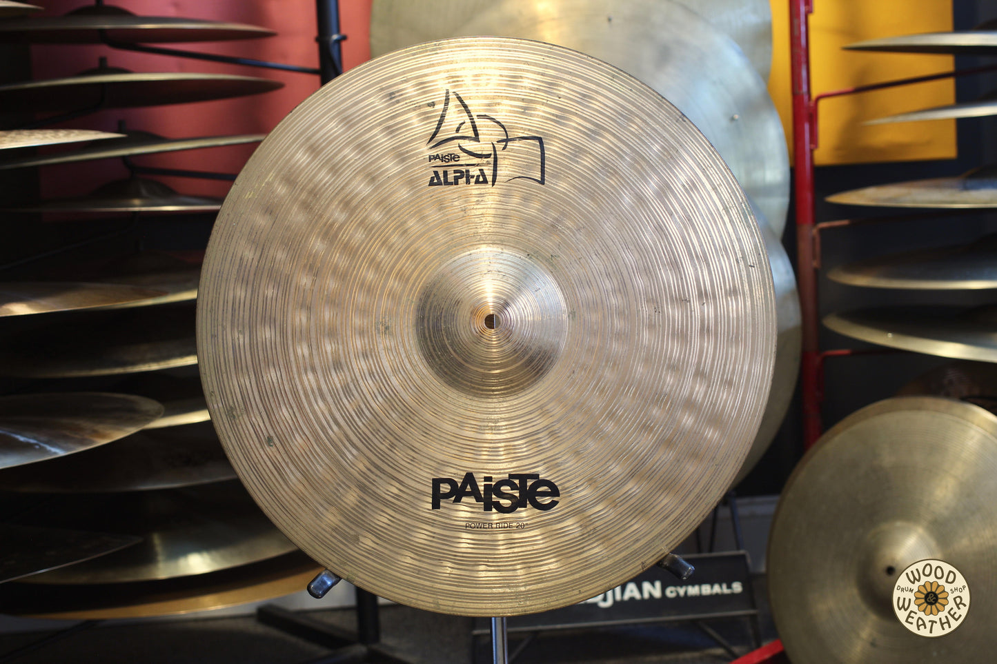 USED Paiste 20" Alpha Power Ride Cymbal 2640g