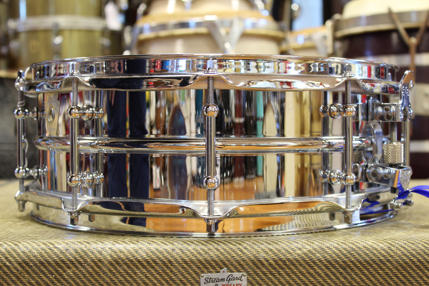 Ludwig 5x14 Brass Edition Snare Drum Serial # 1662