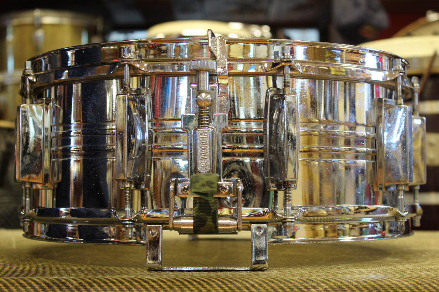 1970's Yamaha SD-755MD Snare Drum 5.5"x14" Chrome over Steel