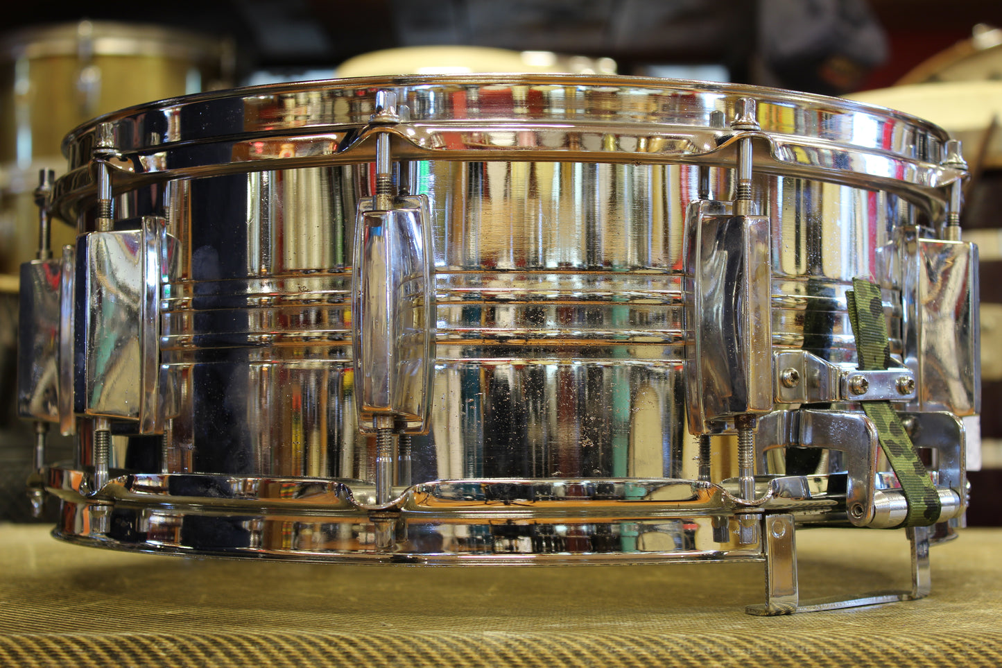 1970's Yamaha SD-755MD Snare Drum 5.5"x14" Chrome over Steel