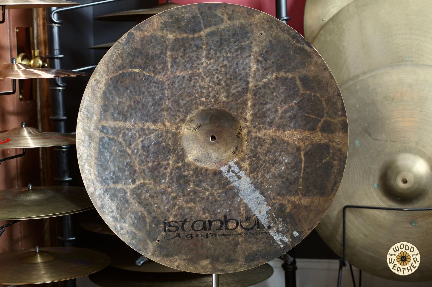 USED Istanbul Agop 23" Matt Chamberlain Signature Ride Cymbal 2691g