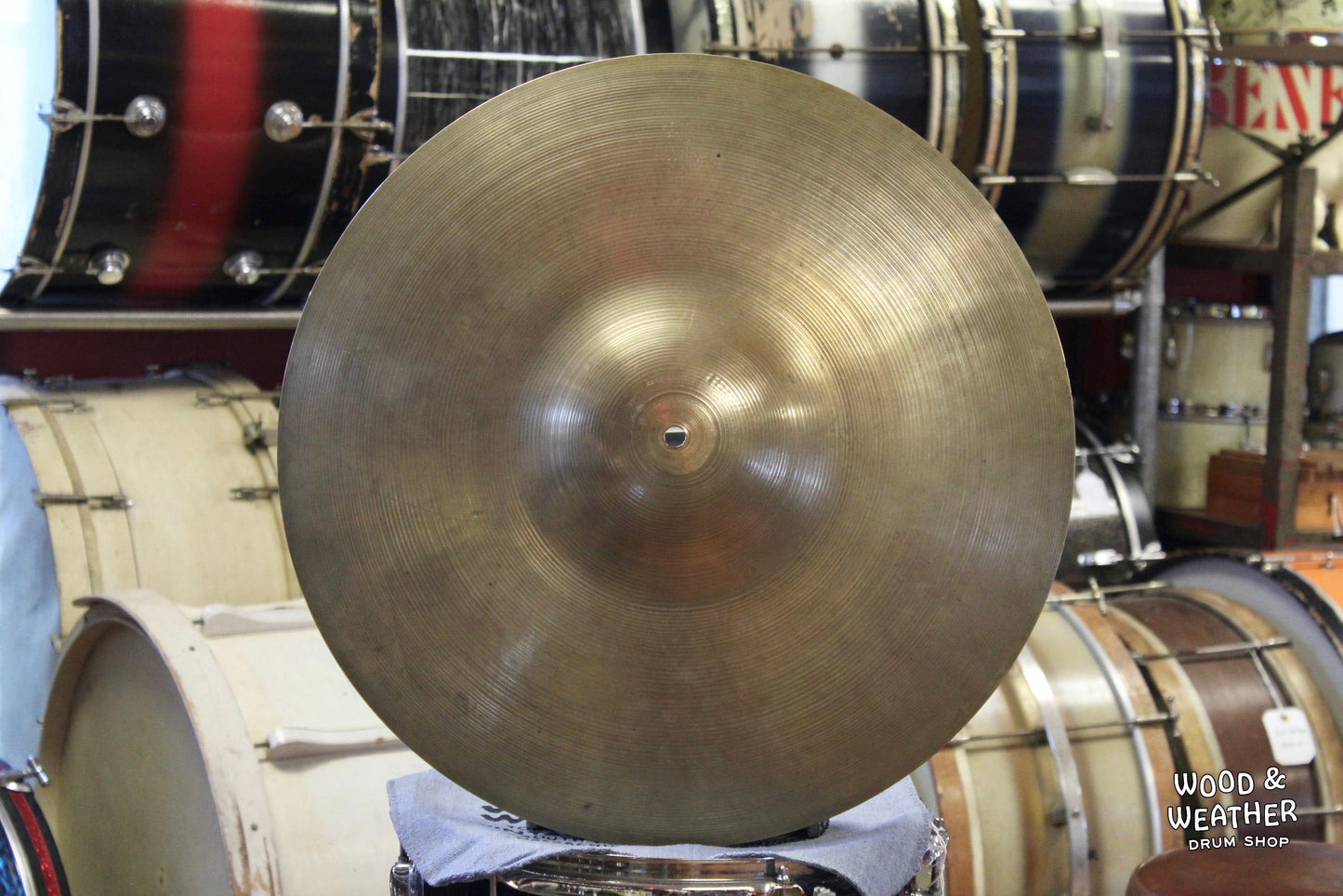 1960s A. Zildjian 20" Big Bell Ride Cymbal 2756g