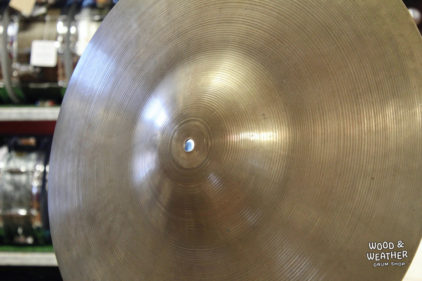 1960s A. Zildjian 20" Big Bell Ride Cymbal 2756g