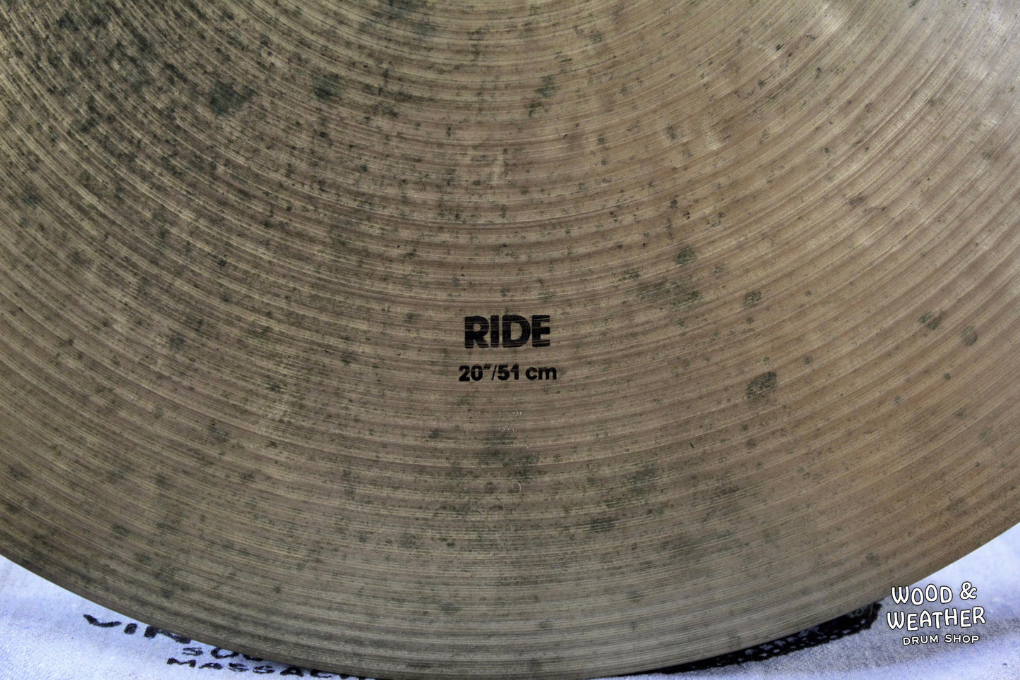 1990s Zildjian 20" K Series Ride Cymbal 2430g