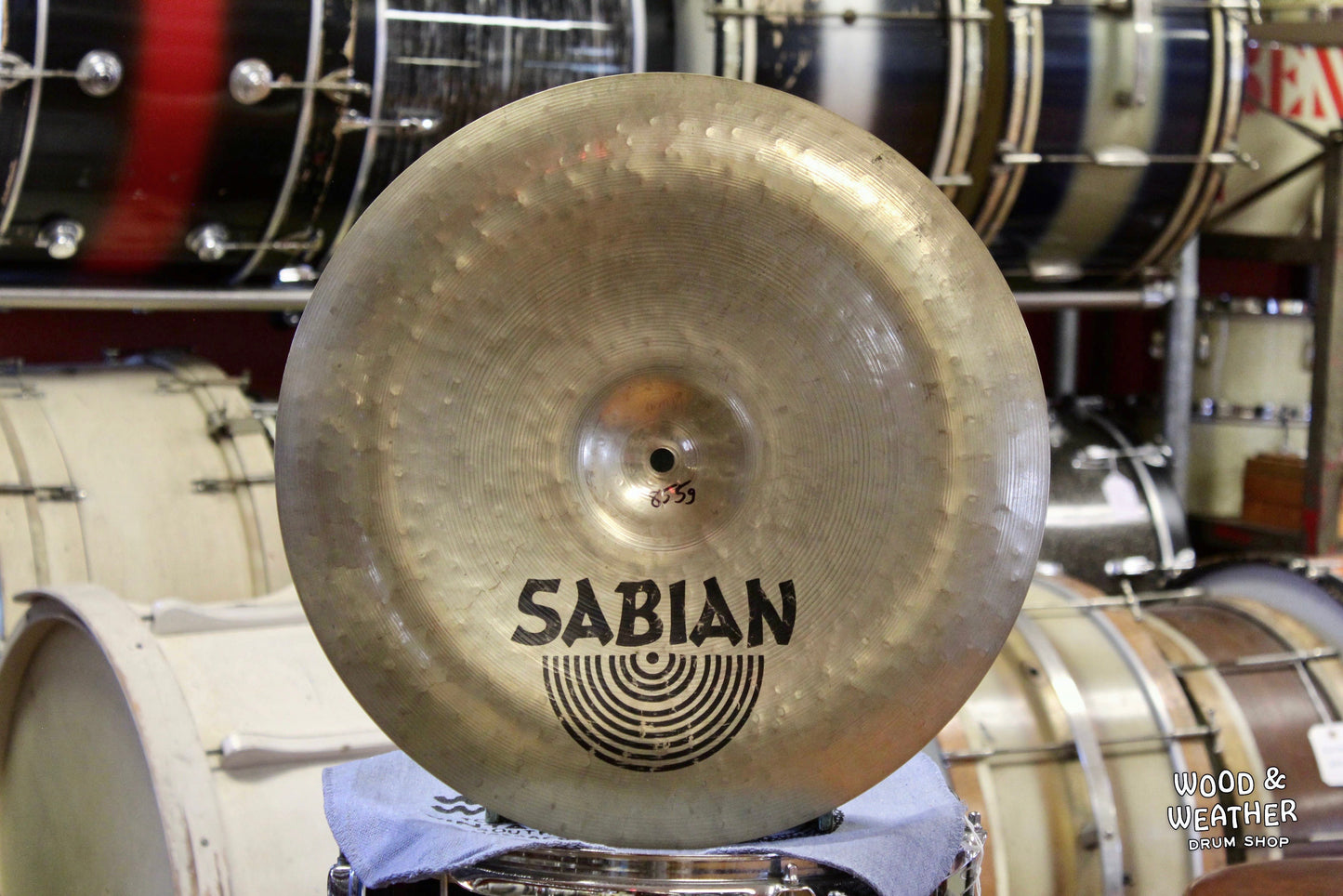 Used Sabian 16" HH Thin Chinese Cymbal 855g