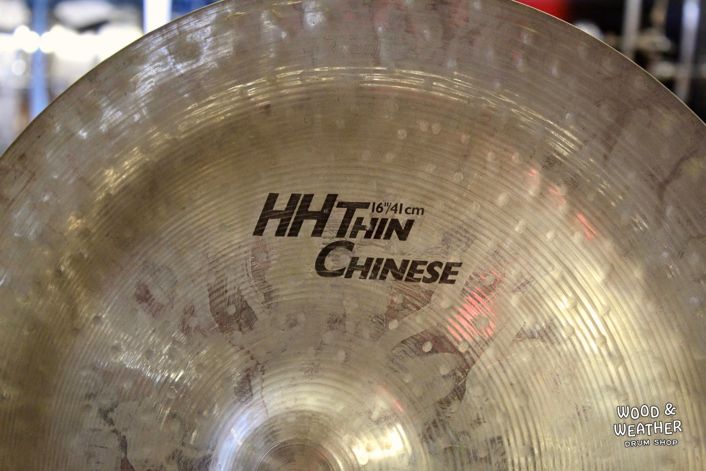 Used Sabian 16" HH Thin Chinese Cymbal 855g