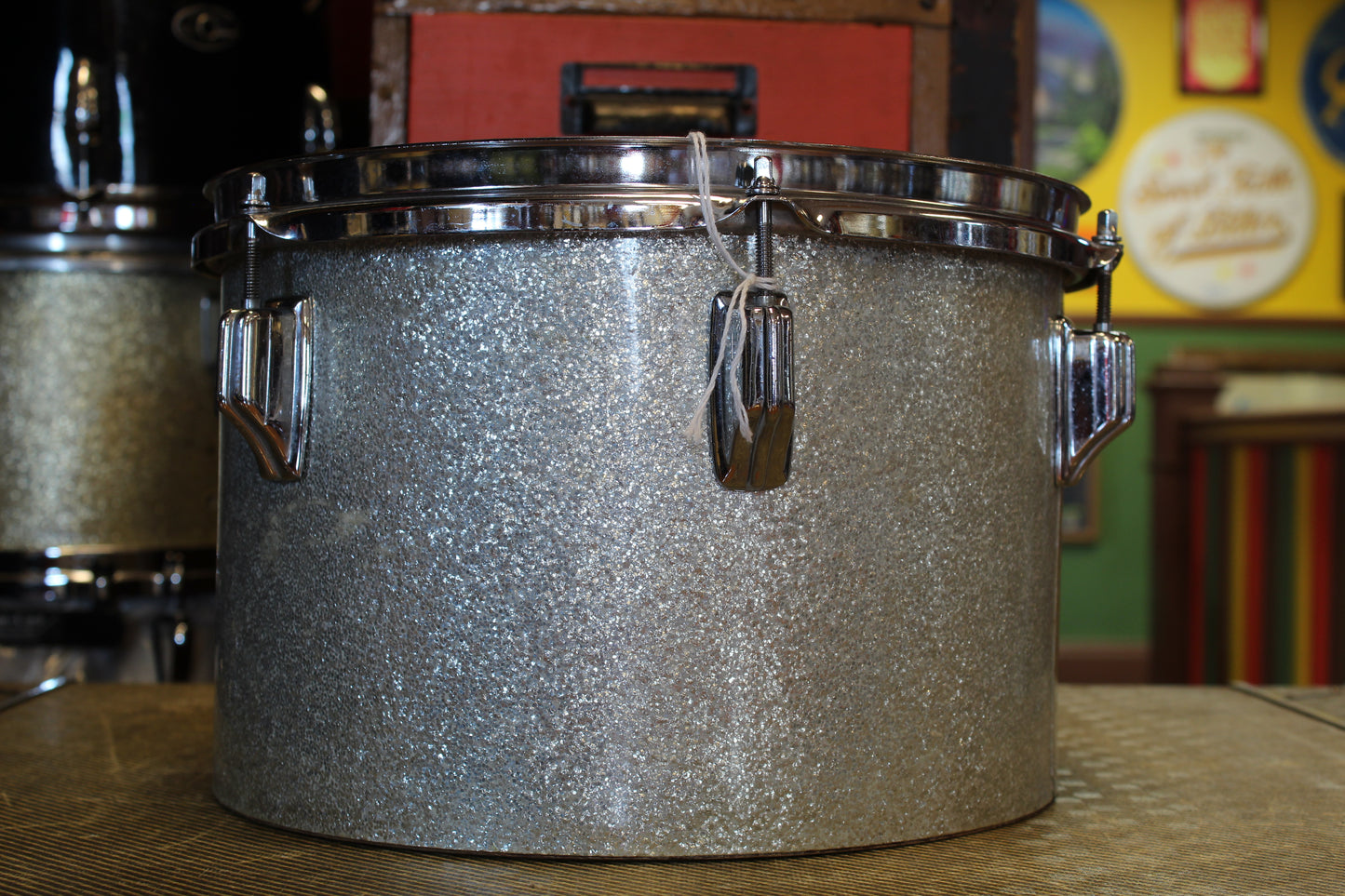 1960's Rogers 8x12 Concert Tom in Silver Sparkle
