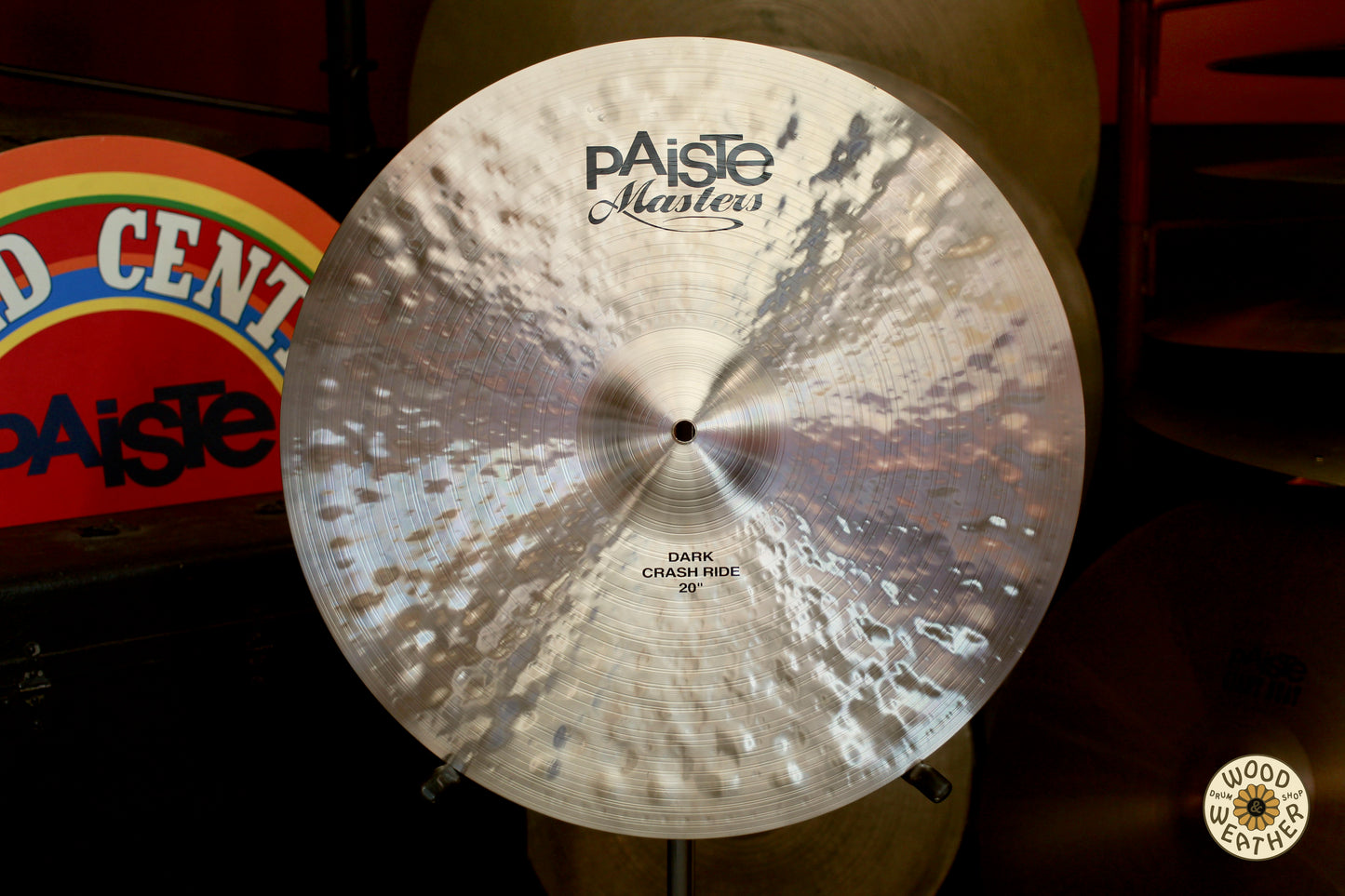 Paiste 20" Masters Dark Crash/Ride Cymbal 1755g