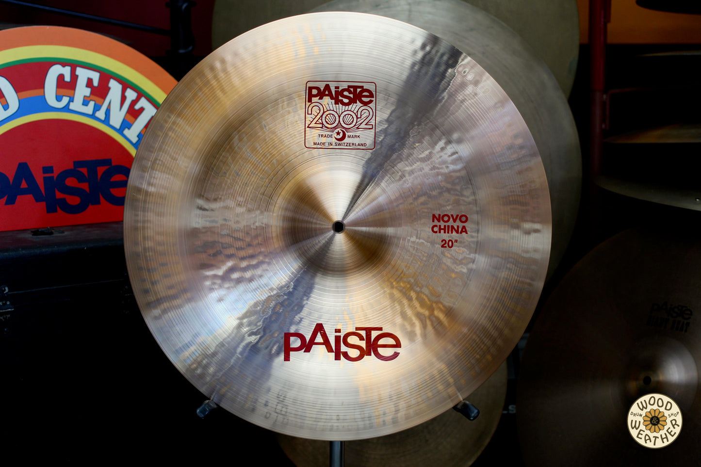 Paiste 20" 2002 Novo China Cymbal 1695g