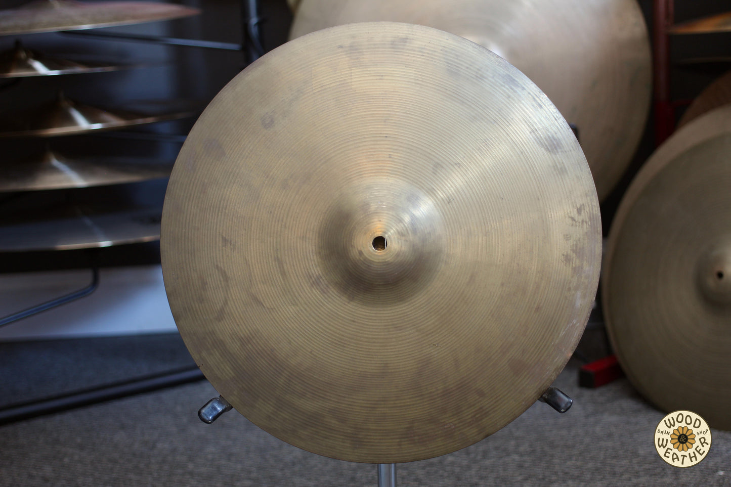 1980s Paiste 16" Crash Cymbal 1400g