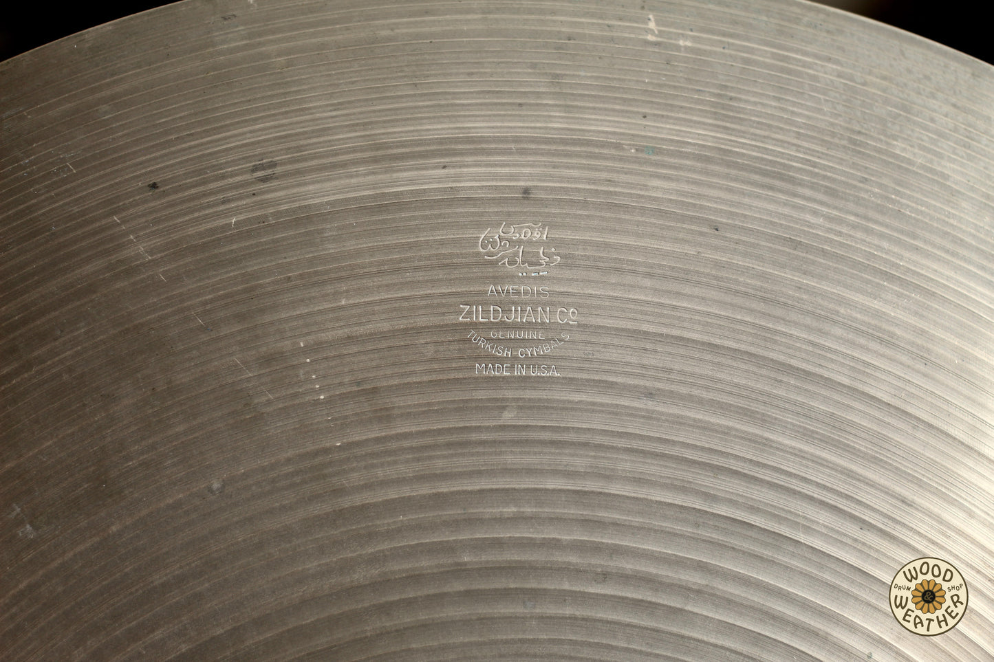 1950s A. Zildjian 20" "Small Stamp" Ride Cymbal 2150g