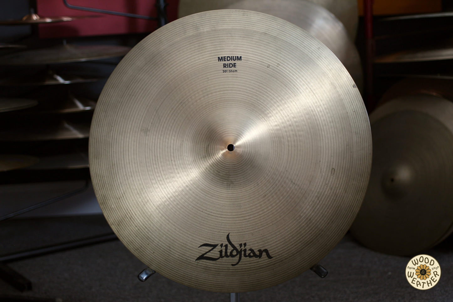 1980s A. Zildjian 20" "CO. Stamp" Medium Ride Cymbal 2640g