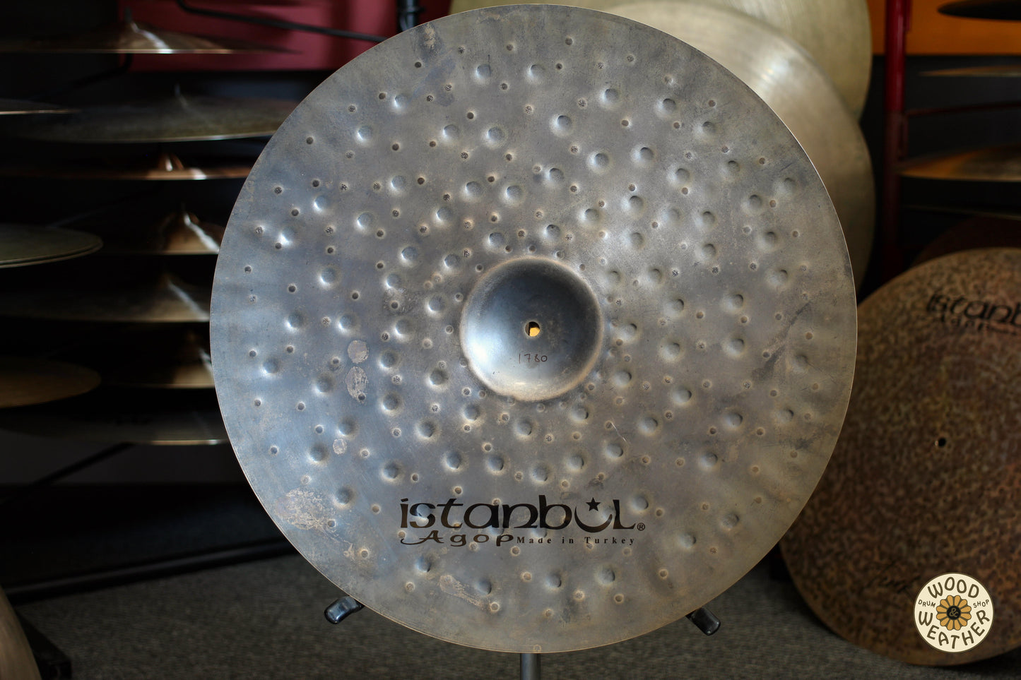 Istanbul Agop 22" Xist Dry Dark Crash Cymbal 1780g