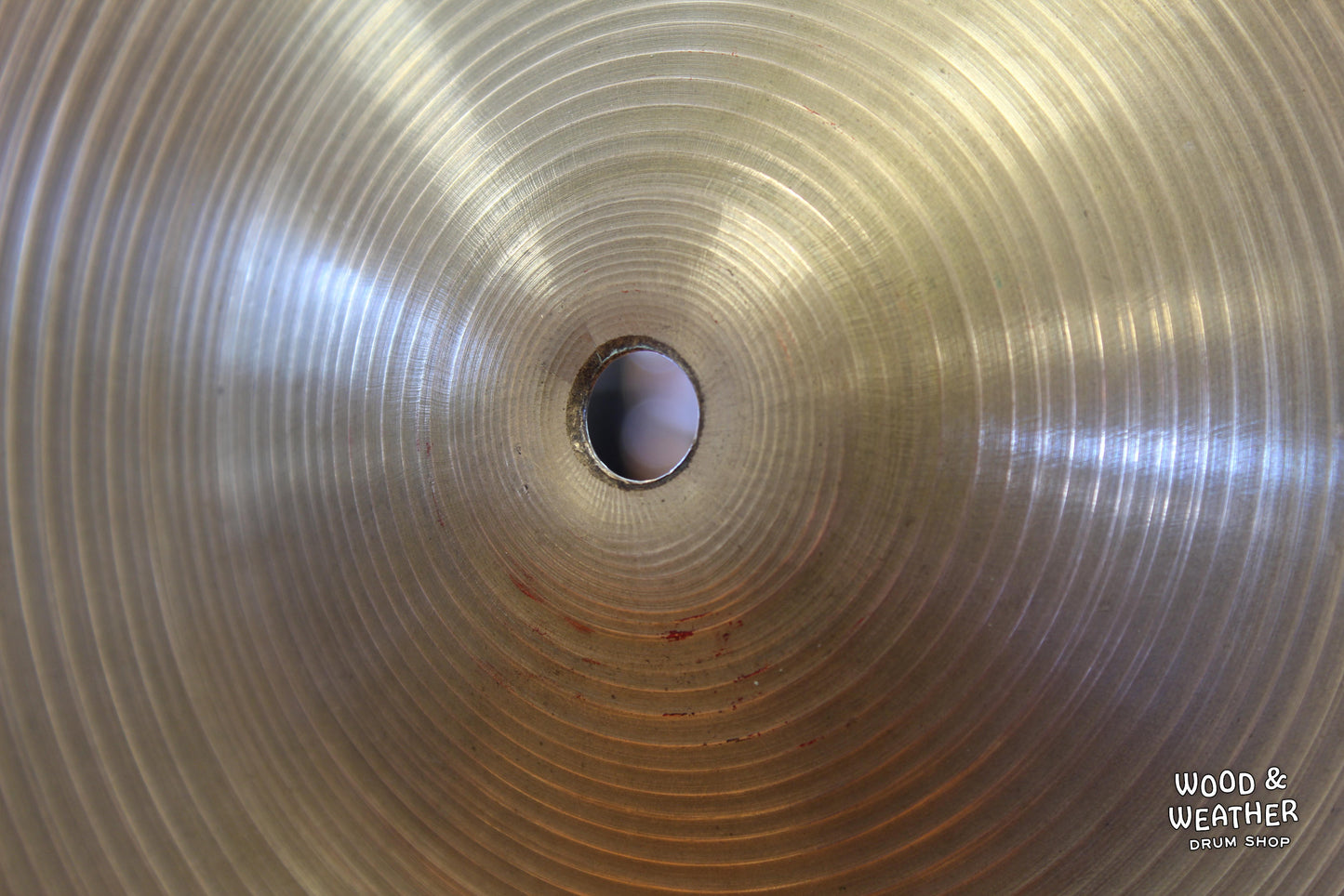 1960s A. Zildjian 18" Crash Cymbal w/ Rivets 1440g